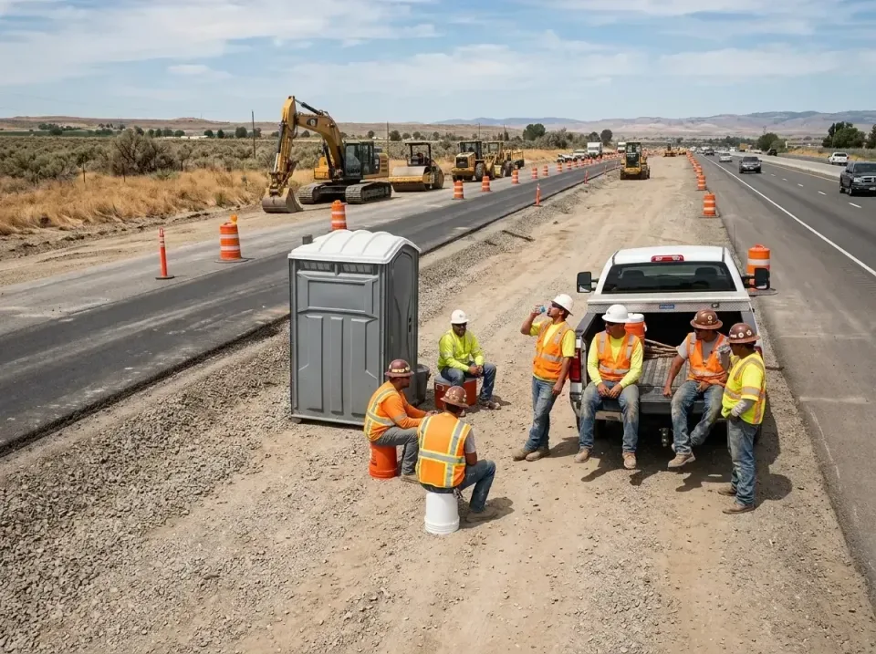 highway-road-construction-crew-007 — frequently asked questions, Porta Potty and Restroom Rentals in Mattawa, WA